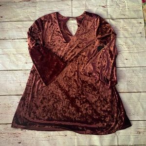 Crushed Velvet Party Dress